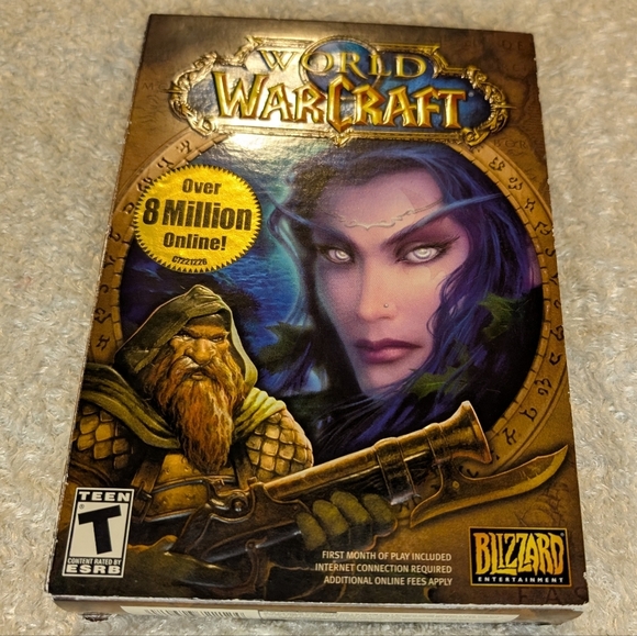 Other - World Of Warcraft Fantasy Adventure Video Game Blizzard Entertainment Vintage